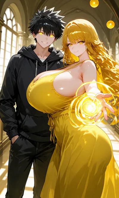 An amature summoner and A clingy Summon.