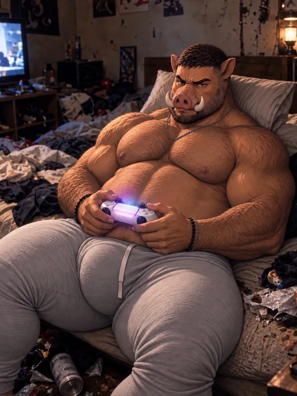 Cesar_Boar gamer harem