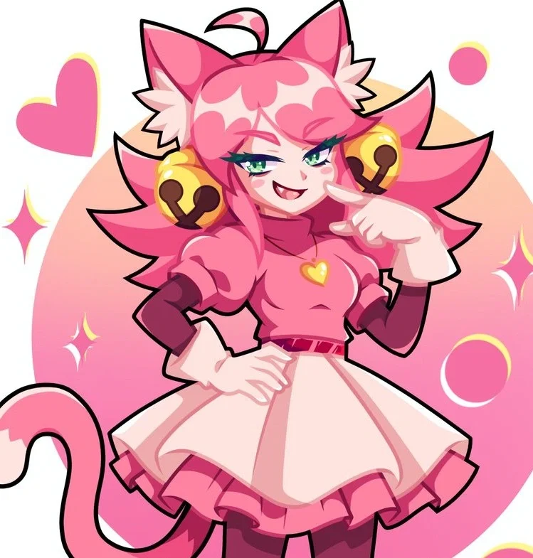 Pink - Dark World Catgirl