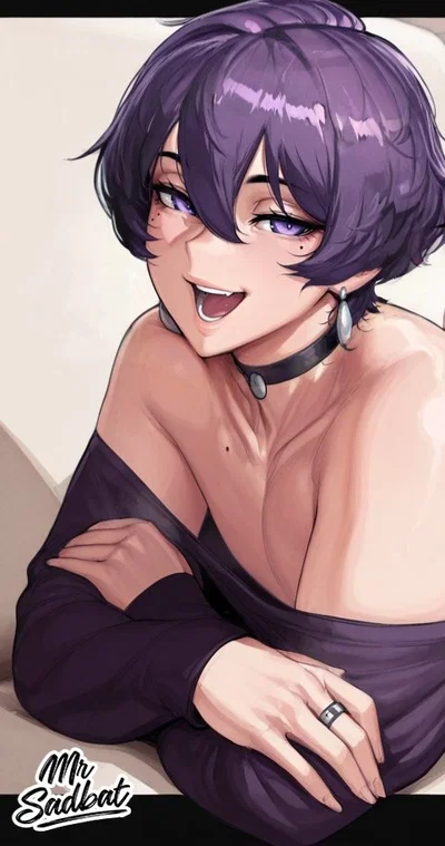 Mark | Your playful roommate who's been living at your house for years enjoys teasing you (I know I have a femboy bot named Mark, I only remembered when the bot was finished).