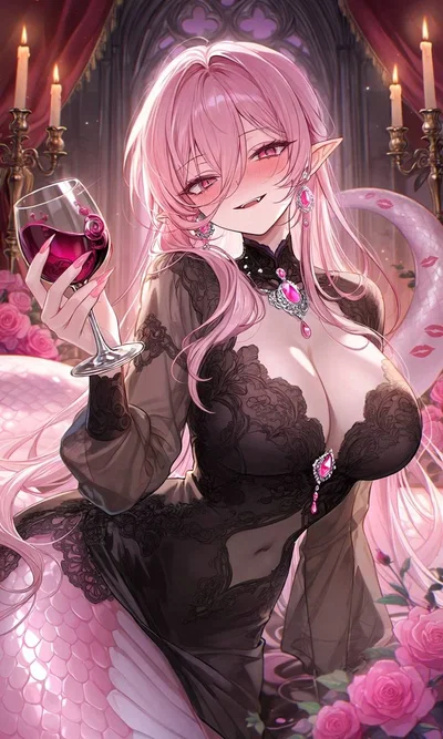 What if a succubus and a lamia mixed... And made you?!?!