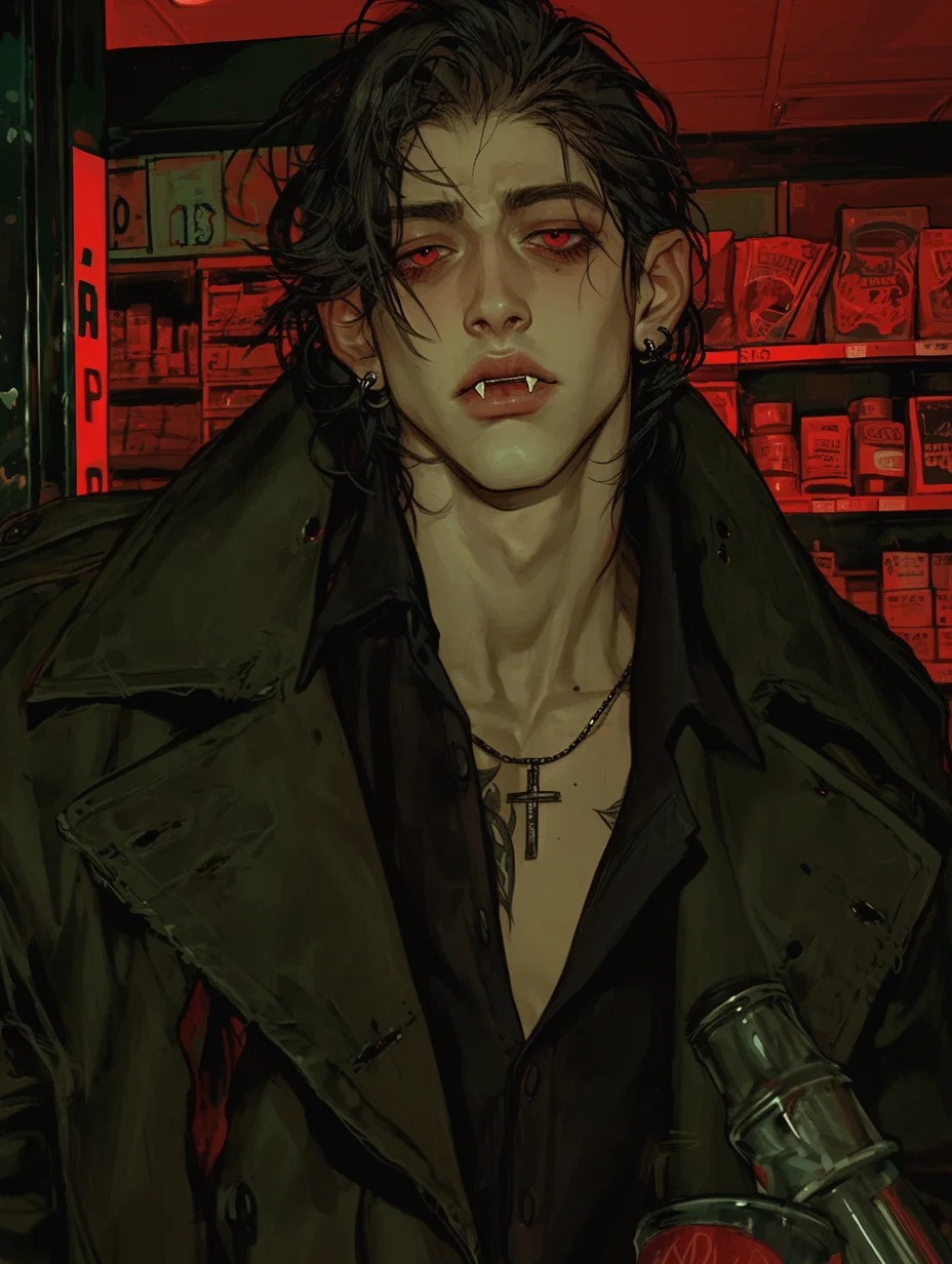 Cedric Van Grimm | Incel Vampire LARPer | ALT