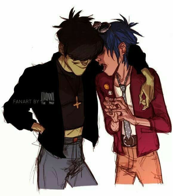 Stuart & Murdoc