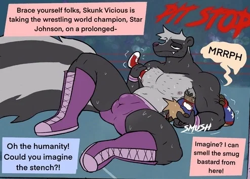 Skunk vicious, the stink of the ring