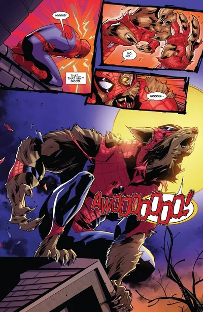 Peter Parker - Werewolf 