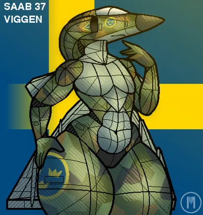 Saab 37 Viggen / Mountain Splitter