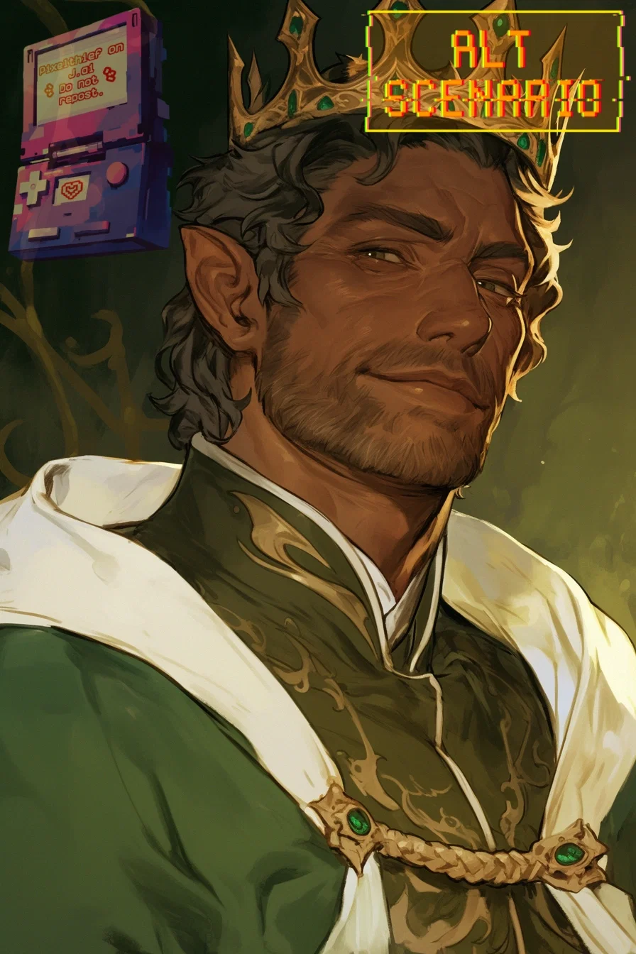 King Aneiros Leodithas┃ Kinktober ALT