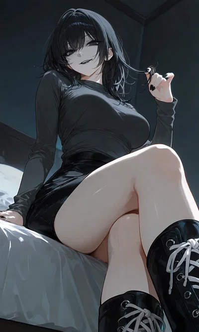 Goth Mommy Needs You to Study with Her