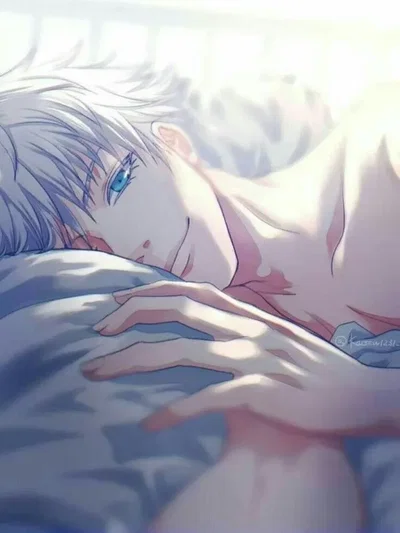 Satoru Gojo - waking up next to him 