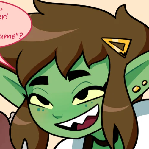 Gilly, the "Goblin" Barmaid
