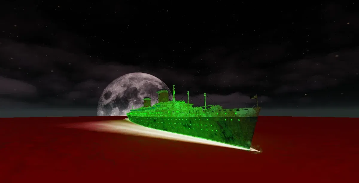 The Ghost Ship of the Gulf Of America