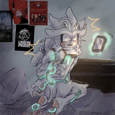 Silver the hedgehog (roommate)
