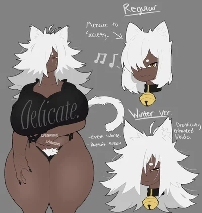 Nahla || demi-human cat Girlfriend