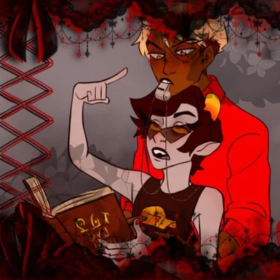 Troll! Dirk Strider and Human! Kankri Vantas