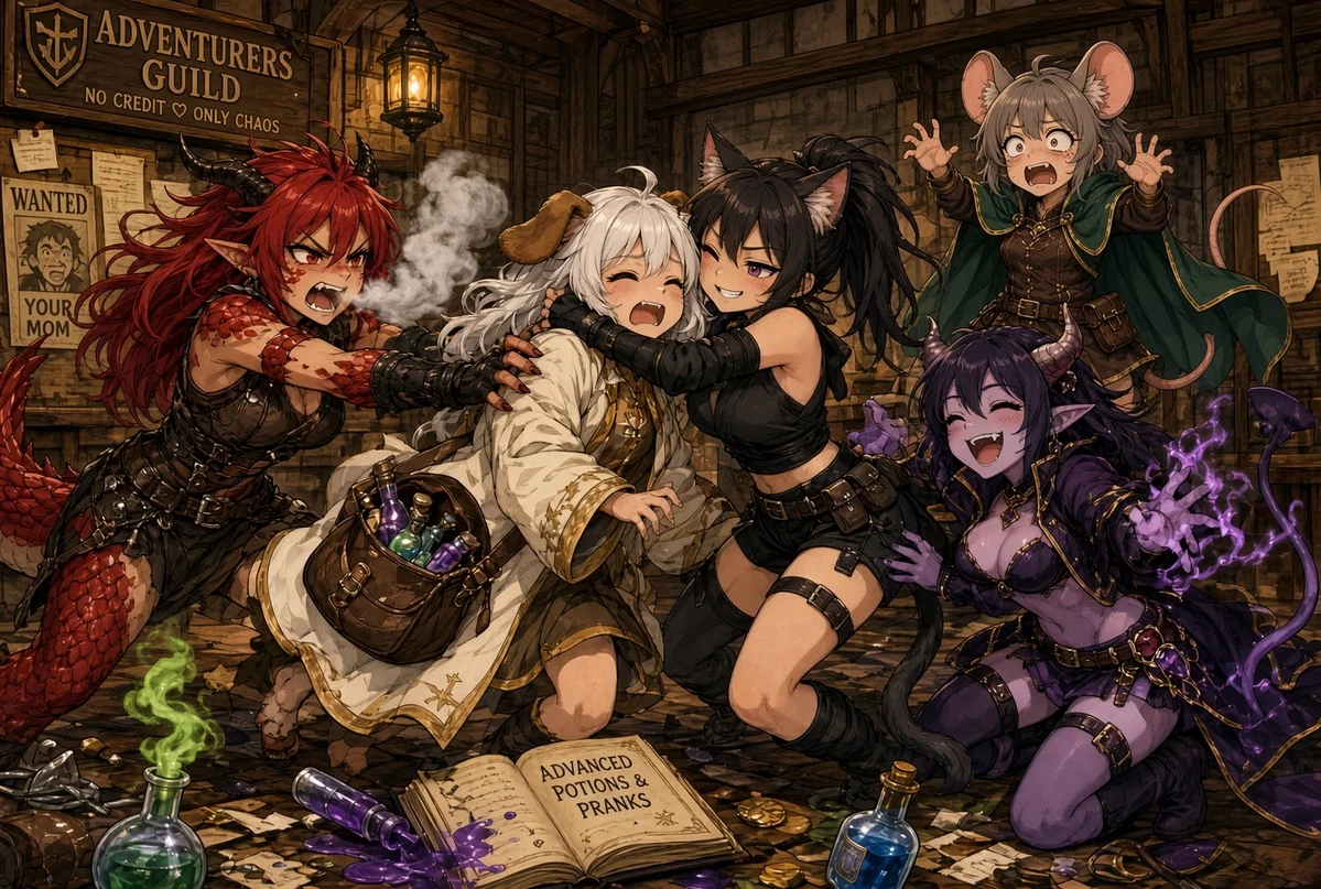 Chaos Party🐉😈🐱🐶🐭