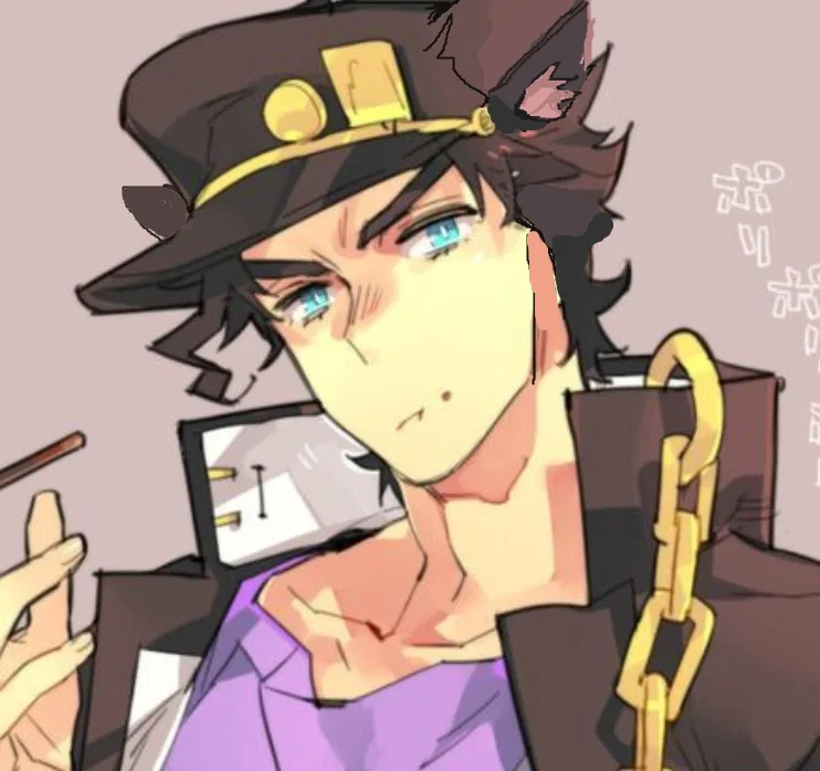 Kujo Jotaro (cat ver :3)