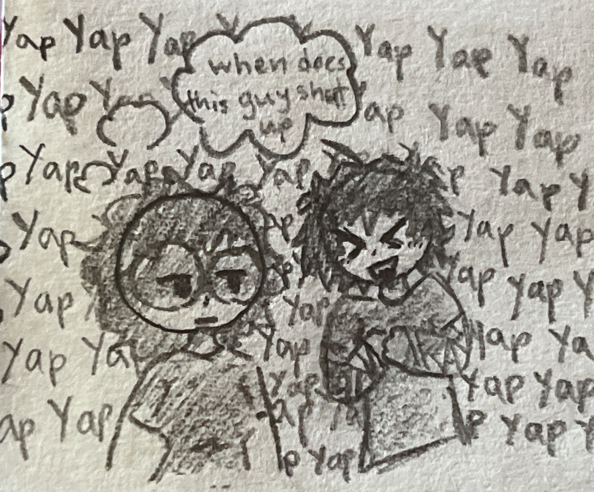 A sad chick who sees ghosts and their yandere retriever boy.