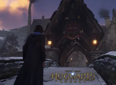 Sebastian and Ominis - Hogsmeade