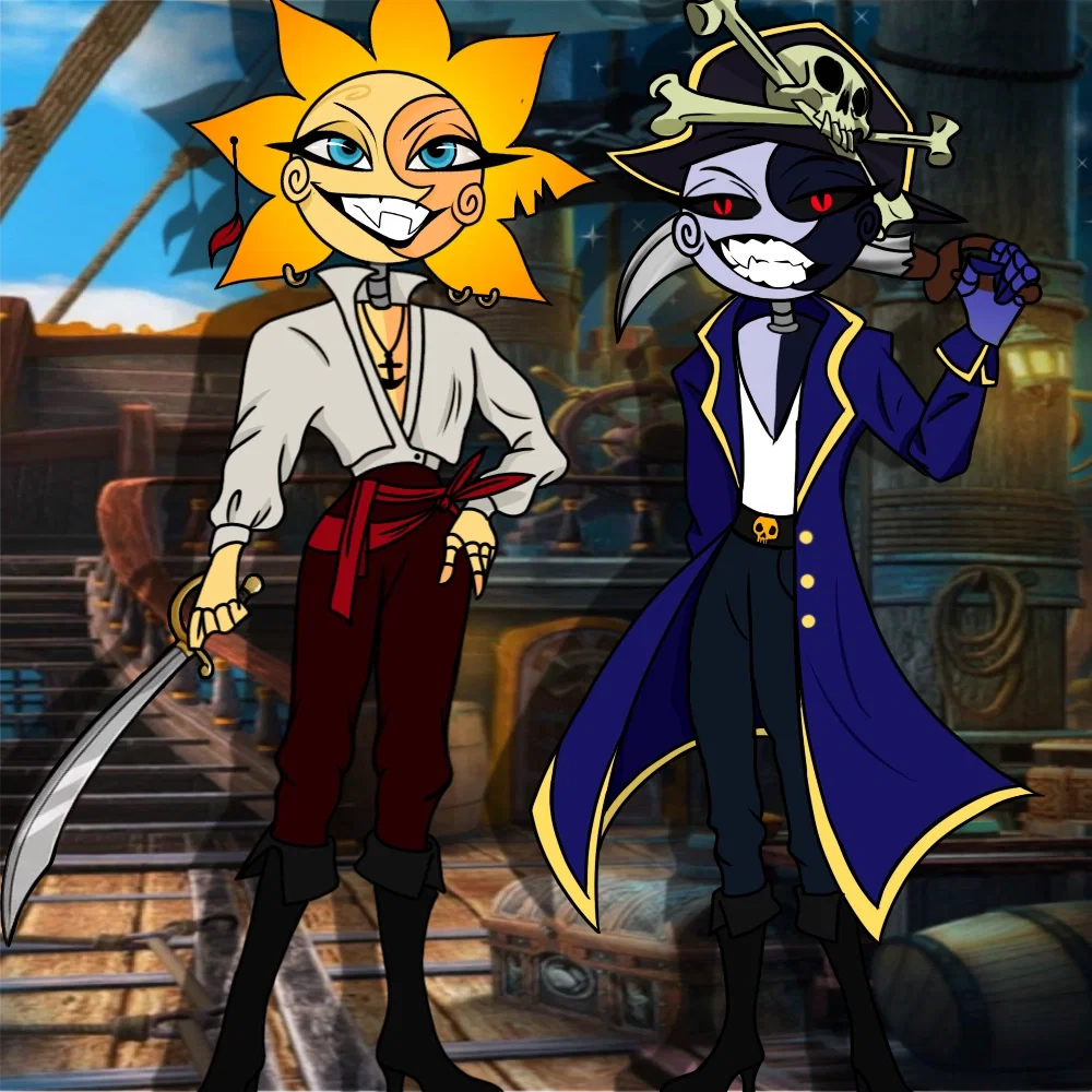 Captain Sundrop and Moondrop