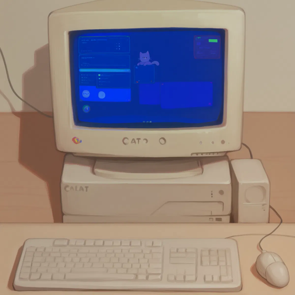 Childhood AI companion "RAM"