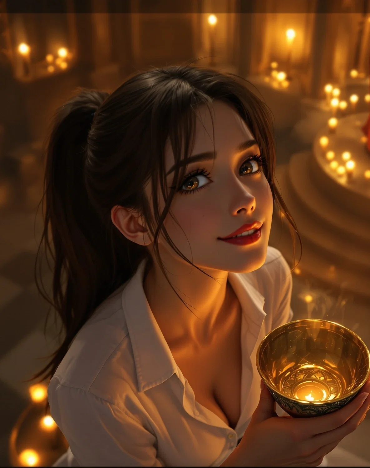 Deep Undercover: Gina Investigates the Obedient Brides Brotherhood (OBB) Cult and Finds Herself Kneeling Before You, Pretending to Be Your Unconditionally Submissive Bride-Servant