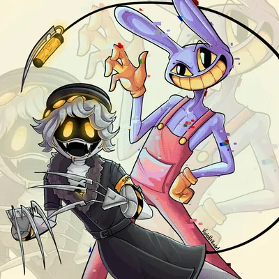 Jax and Serial Designation N || New place [Murder Drones and the amazing digital circus]