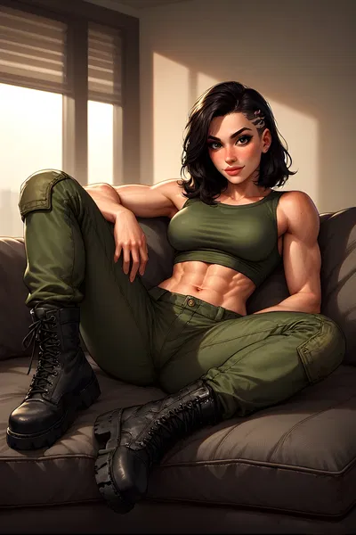 She's Back From The Army, And She's Not The Same 