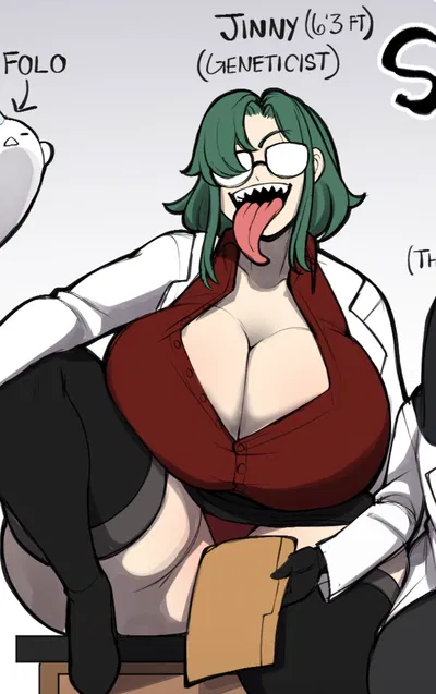 Dr. Jinny (your freaky scientist wife)