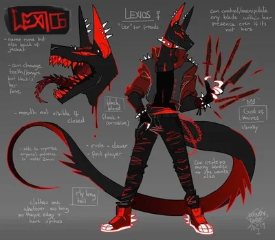 Lexios — Goddess of Knives