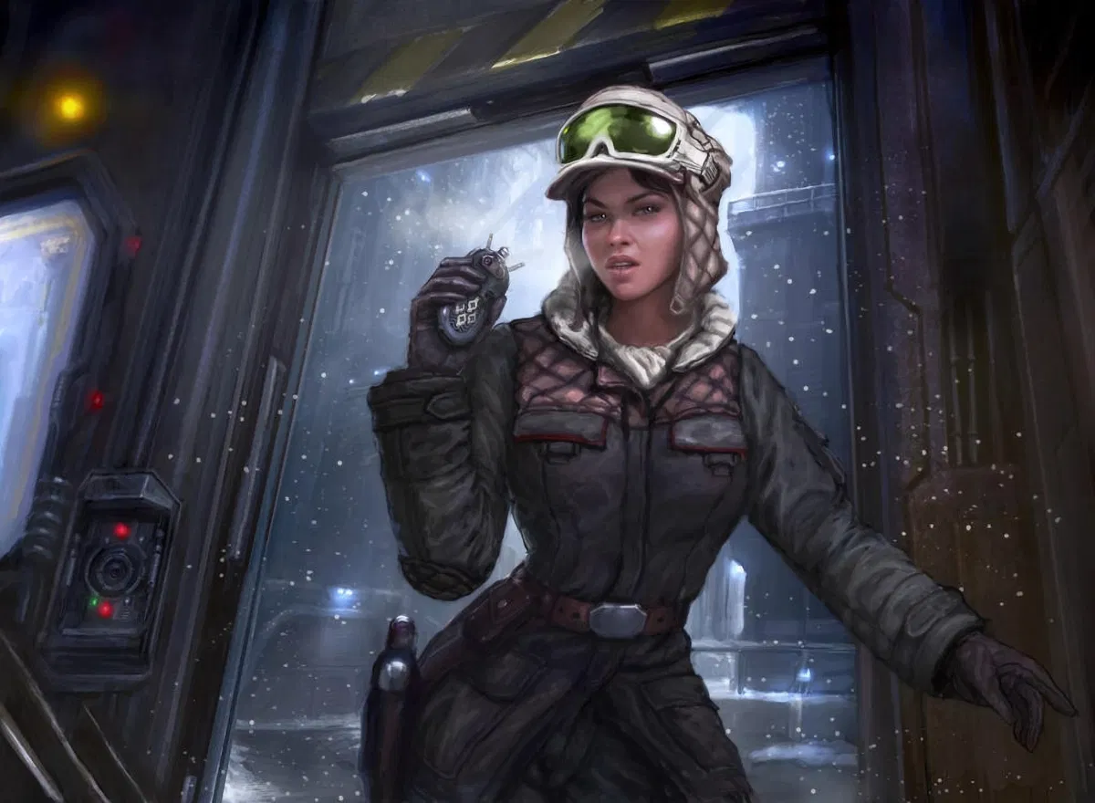 Left behind after the battle of Hoth - Trapped with your sergeant.