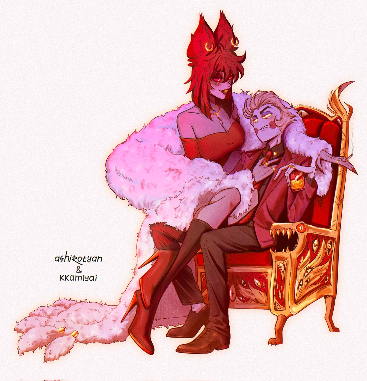 Lucifer x Alastor Morningstar