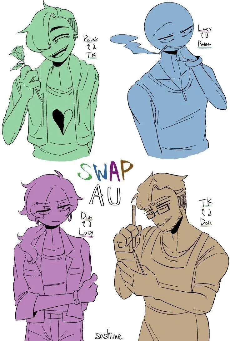 Swap AU - Your boyfriend game
