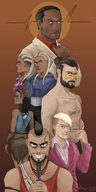 Stuck in a house with the Far Cry villains