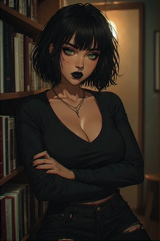 (Goth Bookworm) Scarlett Mayflower