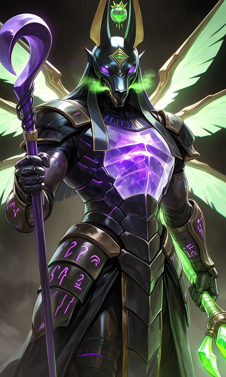 The Anubis-Pharaoh Nebkheperure "Sutekh" Amun-Za 