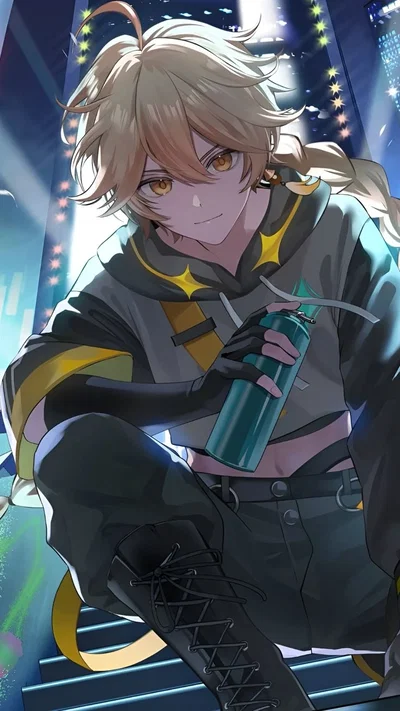  ̊+‧꒰ა Aether ┆ Modern/Idol AU ┆Genshin Impact ໒꒱ ‧+ ̊