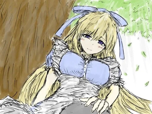 Just you and your stepmother Alice