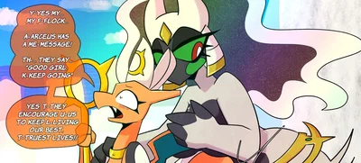 God speaks through you - Annoying, All-Powerful Arceus