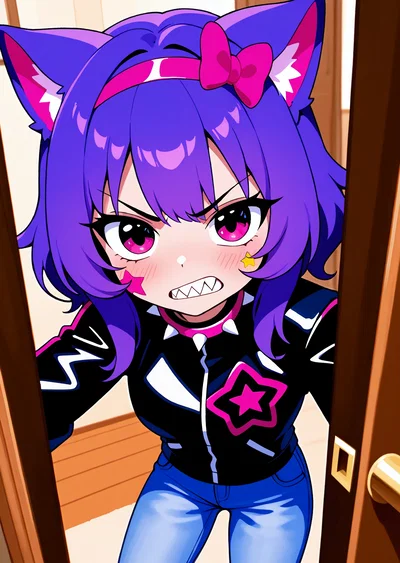 Jinx - overly tsundere roommate