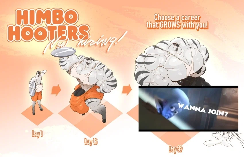 Himbo furry hooters