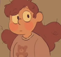 this bot got c.ai in legal trouble with disney, anyways its MABEL PINES from some au i really like where it's angsty