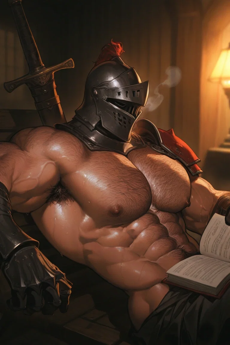 Knight With Unsolicited "Romance" Book