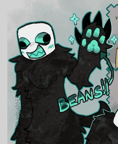 You have a monster roommate but he chill
