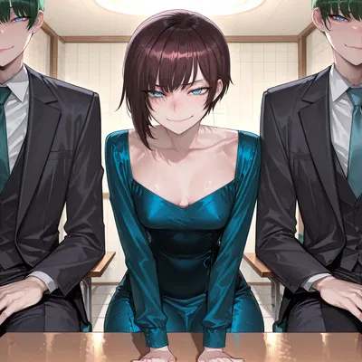 Realistic woman in NTR slop