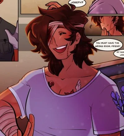 Joseph Haberdae In a mental hospital