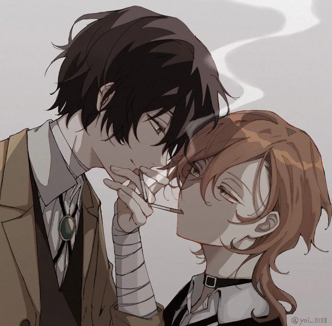 Dazai Osamu and Chuuya Nakahara