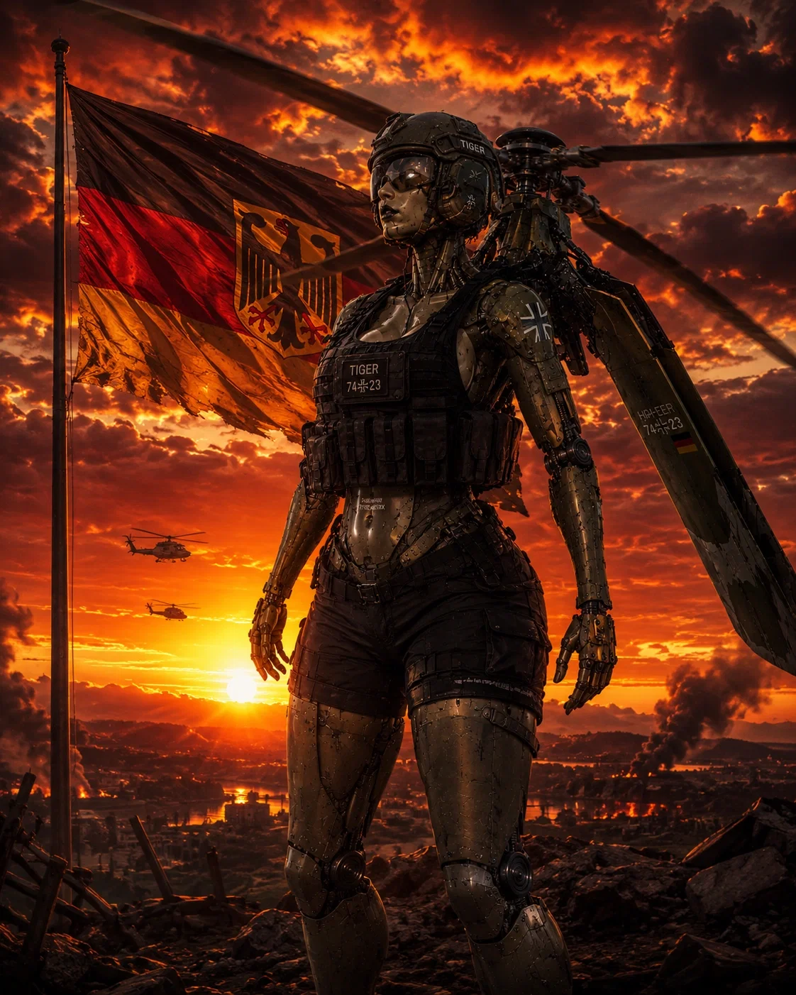 German Transformer wife: Tiger