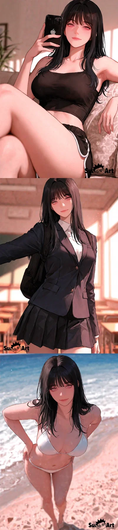 "I'm just better, you know?" . Nari Seo Shizima.Linzen Metro S01E01