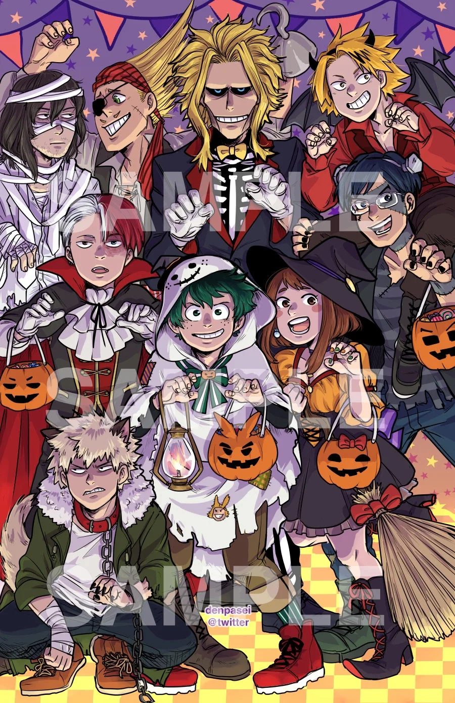 MHA HALLOWEEN PARTY🥳🎃