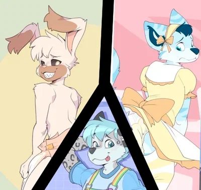 Your three ABDL roommates
